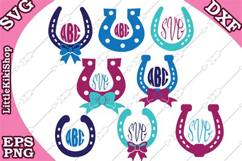 Download Horseshoe Monogram Svg,WESTERN HORSE SVG, Cut Files for ...