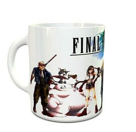 Final Fantasy 7 Ps1 Ff7 Ffvii Cloud Sephiroth Tifa Jrpg Coffee