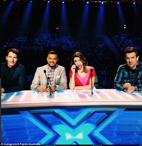 The X Factor Australia Judges Pose For Serious Snap Together On Panel