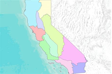 Bioregions Of California Inacc Regions Data Basin