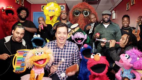 Watch The Tonight Show Starring Jimmy Fallon Highlight Jimmy Fallon Sesame Street And The Roots