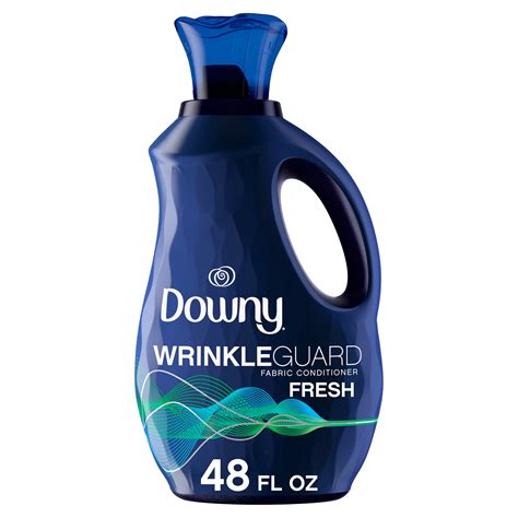 Downy Wrinkleguard Liquid Fabric Softener And Conditioner Fresh 48 Fl