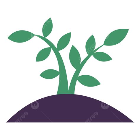 Plant Logo Icon Illustration Graphic Design Isolated Vector Logo Icon