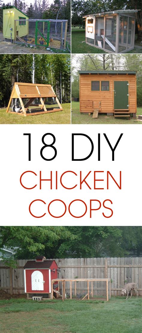 The basic criteria will be dictated by the birds. 18 Amazing DIY Chicken Coop Projects
