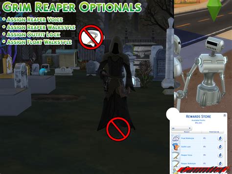 Install Grim Reaper Optionals The Sims Mods Curseforge