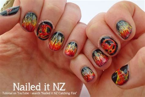 The Best Hunger Games Catching Fire Nail Art