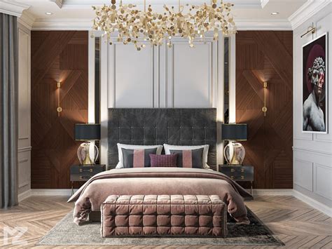Neo Classic Master Bedroom On Behance Master Bedroom Interior Design