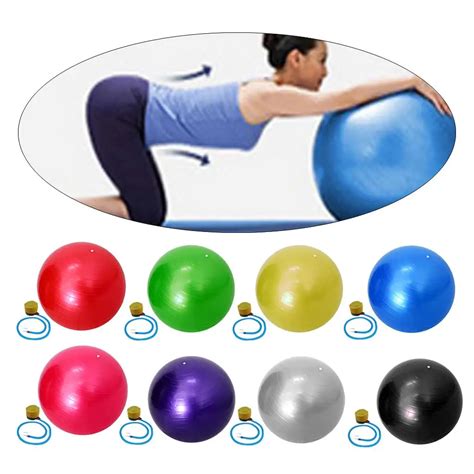 55cm Anti Burst Yoga Ball Gymnastic Exercise Strength Indoor Yoga Balls Aliexpress
