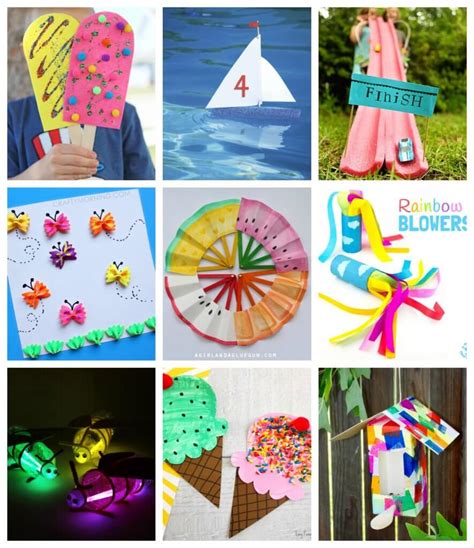 Fun Summer Crafts For Kids With Images Summer Crafts
