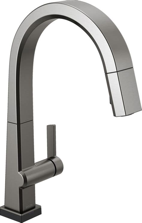 Walk into any kitchen and you'll notice three things immediately if they are not there: Delta Pivotal Single Handle Pull Down Kitchen Faucet with ...