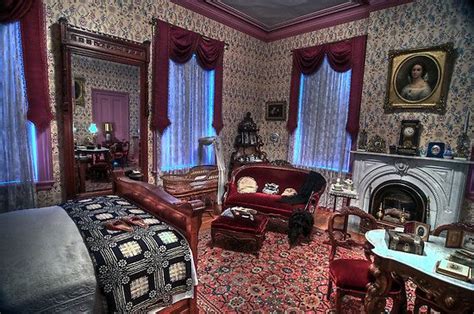 Ladies Elegant Bed Room 1800s Home By Cathryn Lahm Elegant Bedding