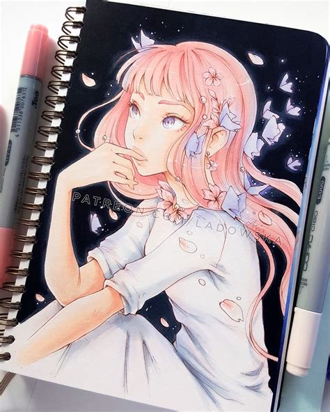 Whispersbyondeviantart Copic Drawings