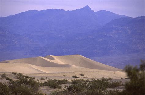 Longitudinal Dunes And Providence Mountains Mojave Desert Preserve