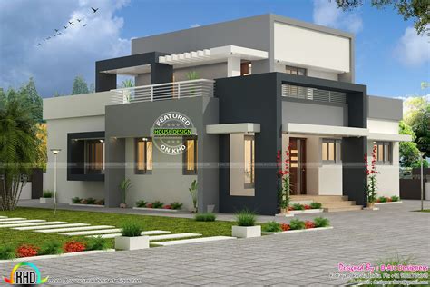 3 Bhk Contemporary Design 1800 Sq Ft Kerala Home Design And Floor