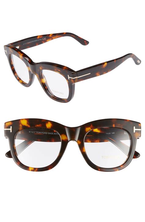 women s tom ford 49mm optical glasses dark havana glasses frames trendy cute glasses
