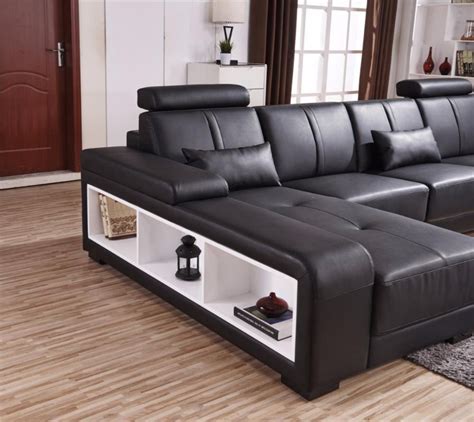 Luxury Sectional Sofa Design U Shape 7 Seater Lounge Couch Corner Sofa