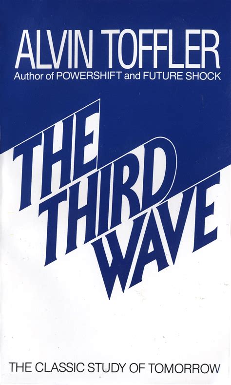 Third Wave By Alvin Toffler Penguin Books Australia