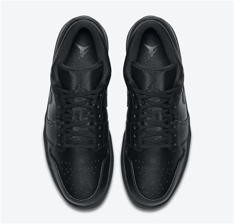 Air Jordan 1 Low “triple Black” Returning This Spring Sneakers Cartel