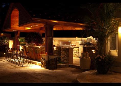 Strategically placed, they can illuminate counter tops, cooktops, or other work spaces. Outdoor kitchen lighting design Ideas that Bring Life to ...