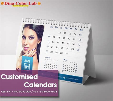 Calendar Printing Customised Calendars Print Calendar Custom