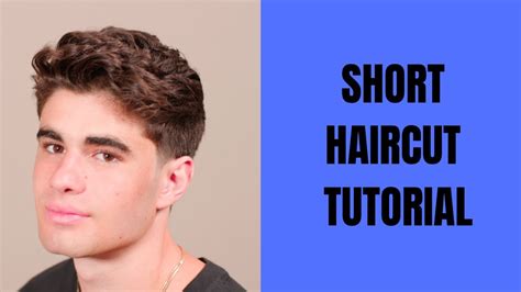 Short Haircut Tutorial Thesalonguy Youtube