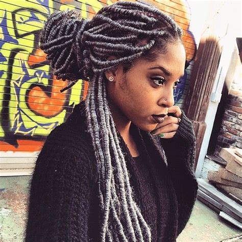 41 Hottest Faux Locs Hairstyles You Need To Try December 2020