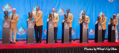 2021 Pro Football Hall Of Fame Enshrinement Festival Whats Up Ohio