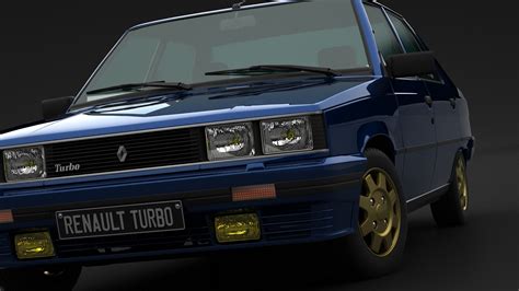 3d Model Renault 9 Turbo Turbosquid 1463526