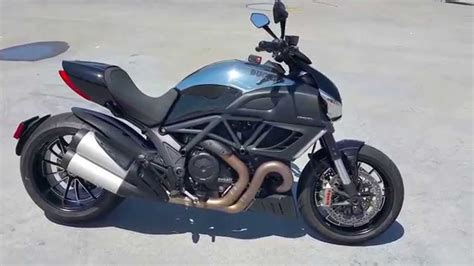 Retailing at a $1500 premium over the regular diavel, the cromo ($18,995) is outfitted with a. 2013 Ducati Diavel Cromo - YouTube
