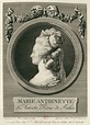 Marie Antoinette steel engraving - might be large enough to print ...