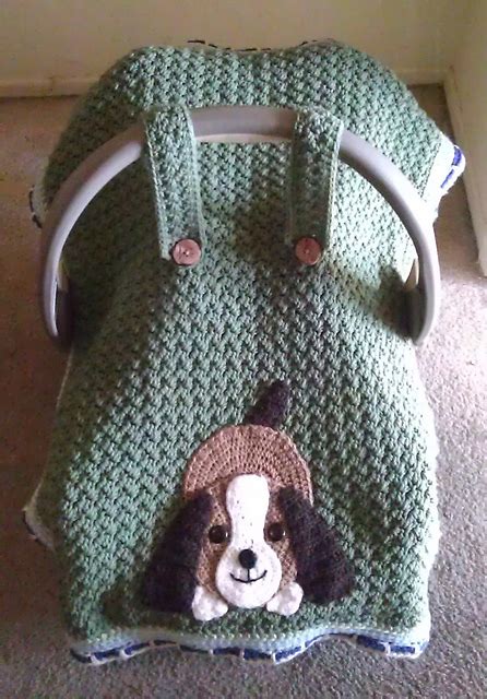 A car seat canopy is a crucial investment if you want to take your baby outside (and you will!). Crochet Baby Car Seat Cover with Pattern