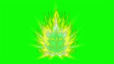 Effect I Scene Dbz Super Saiyan Aura Green Screen Vidio Free Download