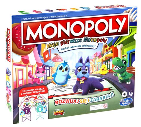 Monopoly Moje Pierwsze Sklep Gryplanszowepl Gry Dla Dzieci