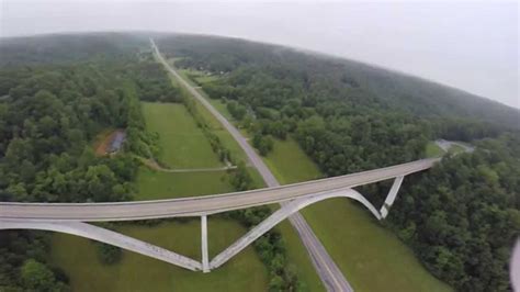 Natchez Trace Parkway Bridge From Above Youtube