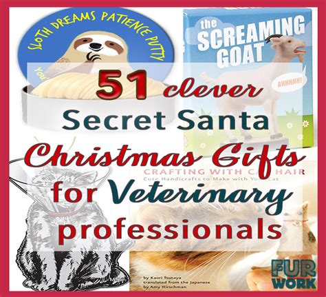 51 Clever Secret Santa Christmas Ts For Veterinary Professionals