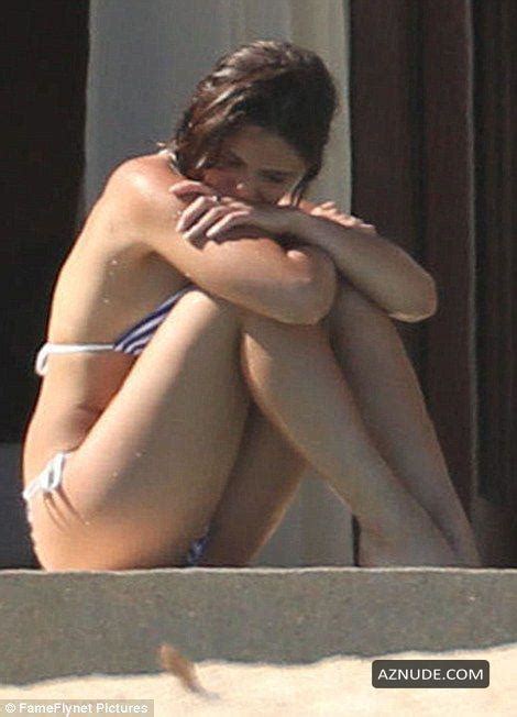 Danielle Campbell Sexy Wearing A Bikini At A Pool In Cabo San Lucas