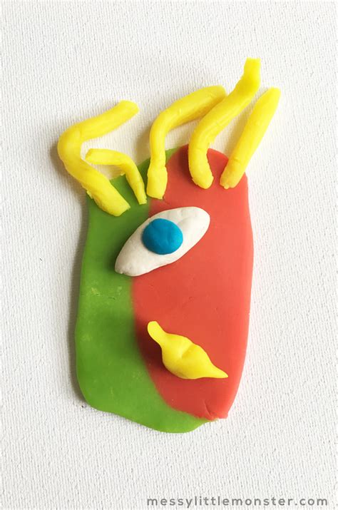 See more ideas about picasso, picasso art, art. Picasso Art for Kids - Playdough Faces - Messy Little Monster