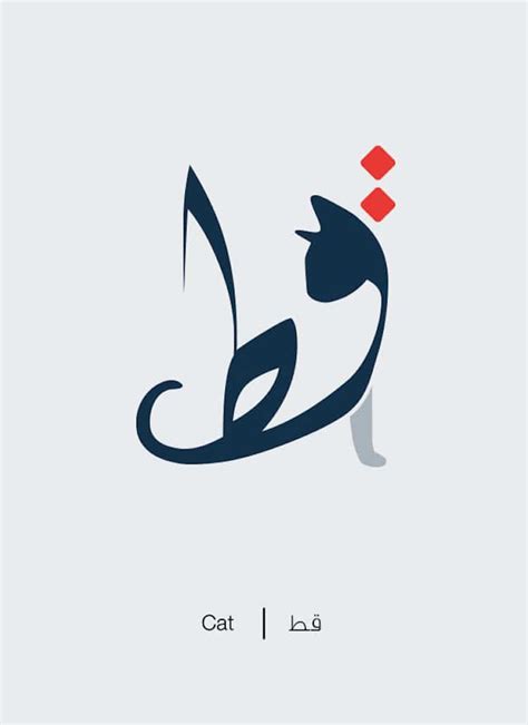 The following words have been acquired either directly from arabic or else indirectly by passing from arabic into other languages and then into english. Designer Creates Arabic Illustrated Words that Show Their ...