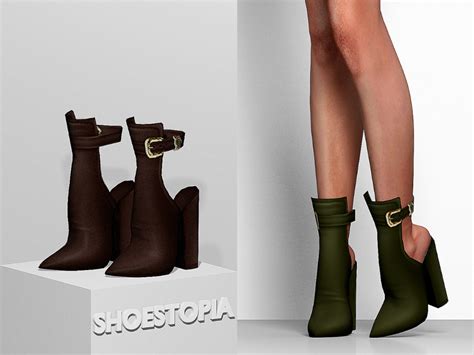 Shoestopia Sims 4 Cc Shoes Sims 4 Clothing Feminine Shoes
