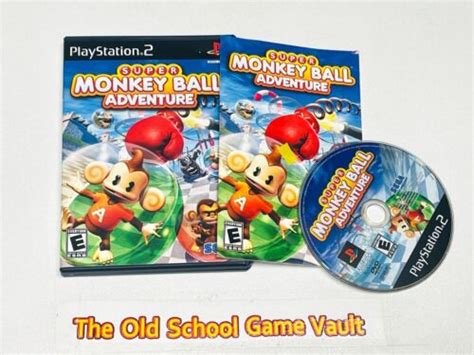 Super Monkey Ball Adventure Complete Playstation 2 Ps2 Game Tested