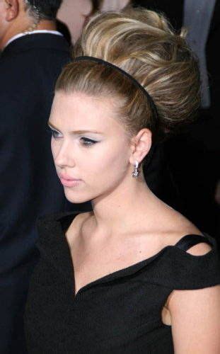 Scarlett Johansson S Style Bun Hairstyles Pretty Hairstyles Wedding