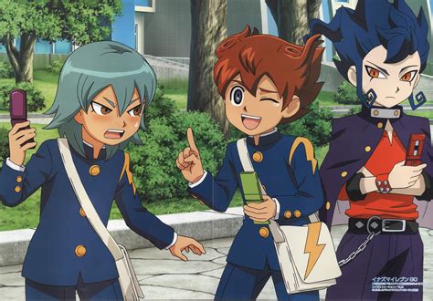 Inazuma Eleven Go Otomedia 2012 Winter Poster Minitokyo