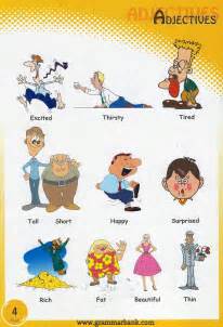 List of adjectives of quality: Adjectives Pictures - Download and Print