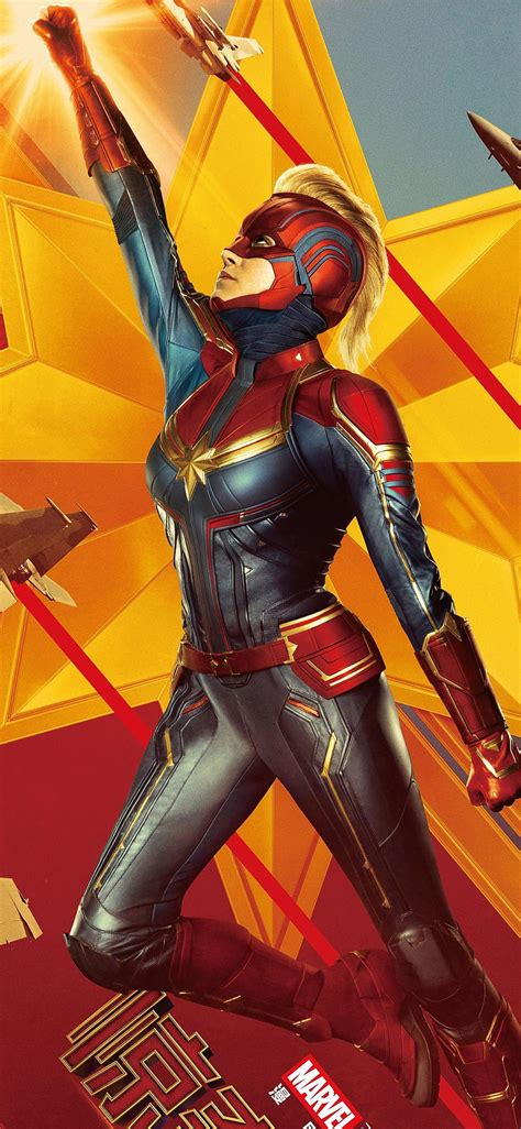 Captain Marvel 2019 Movie 1242x2688 Iphone Xs Max Iphone Captain