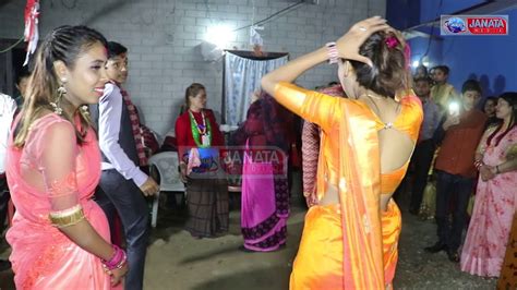 चितवनका राम्रा राम्रा तरुनिहरुको पन्चे बाजामा झनै राम्रो डान्स । panche baja dance youtube