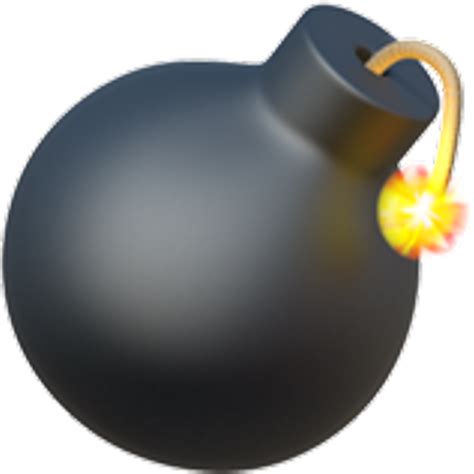 Download Iphone Bomb Emoji Png Image With No Background