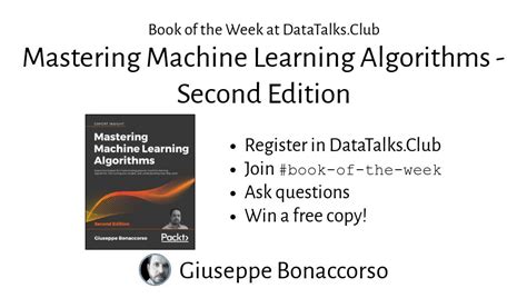 Mastering Machine Learning Algorithms Second Edition DataTalks Club