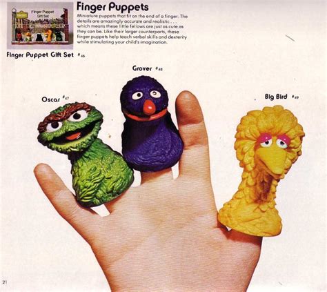 Sesame Street Finger Puppets Topper Muppet Wiki Fandom