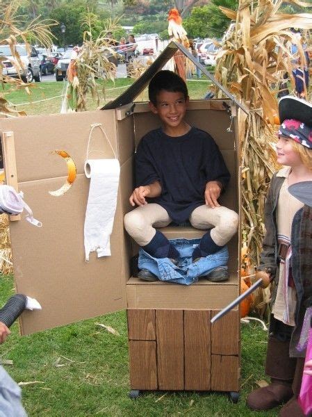 Porta Potty Homemade Costume Clever Halloween Costumes Clever