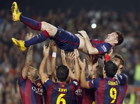 Messi Supera A Zarra Con Un Hat Trick